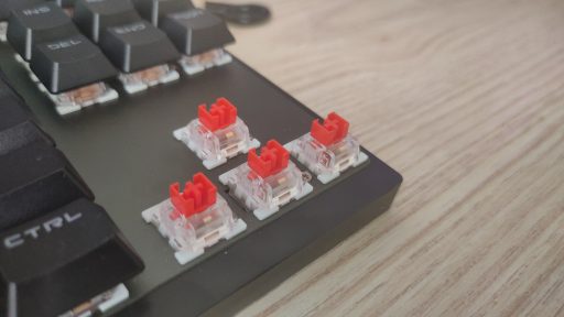 switches lineales red
